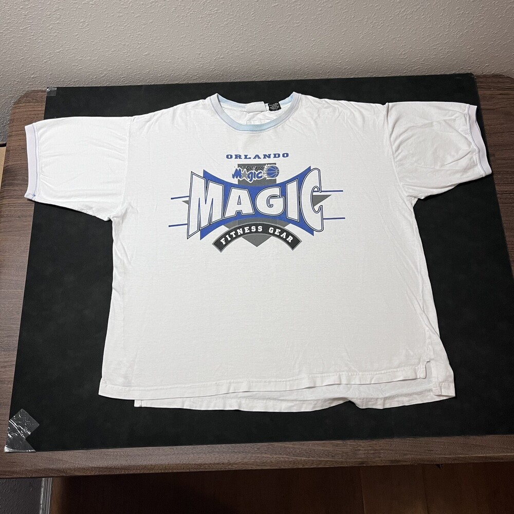 Orlando Magic Shirt Vintage Shaq NBA Jam Ringer Penny Hardaway 1990s Basketball